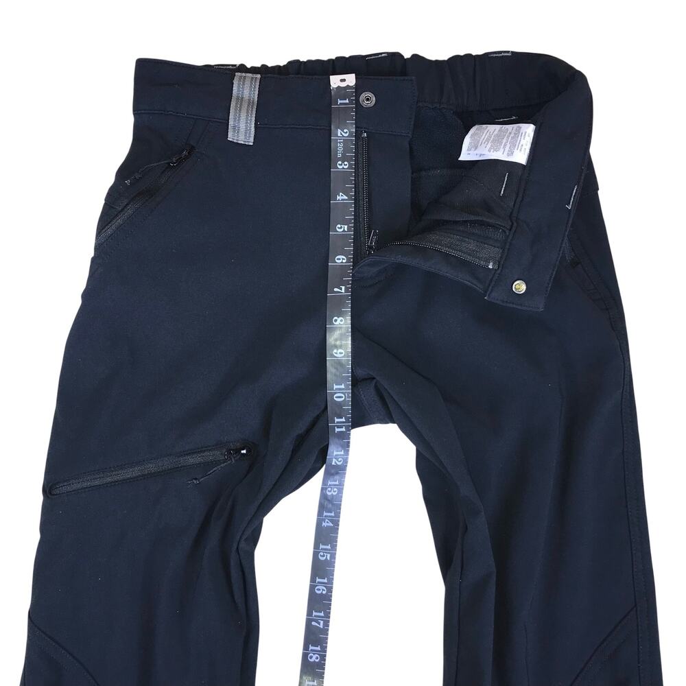 Columbia Sportswear Pants Men’s 30x32 Black Fleece Lined Snow Winter Outdoor - Picture 8 of 9